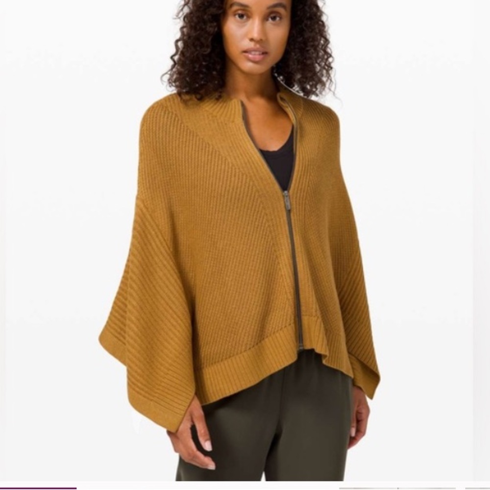Lululemon Softer Still Wrap Spiced bronze size M/L